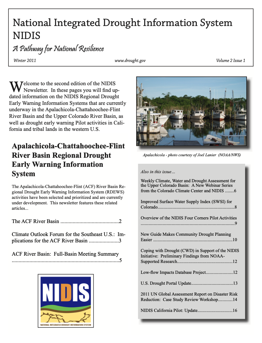 Cover page for Dry Times