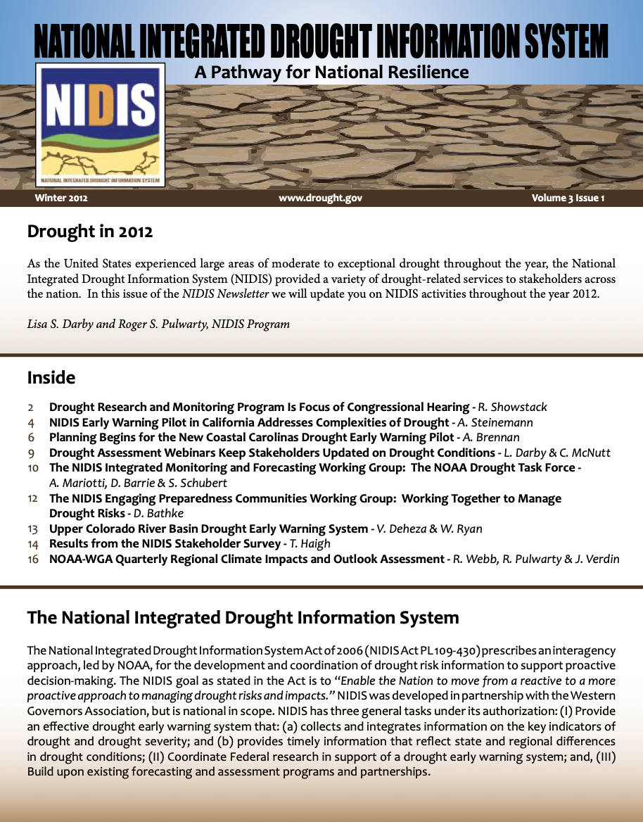 Cover page of Dry Times
