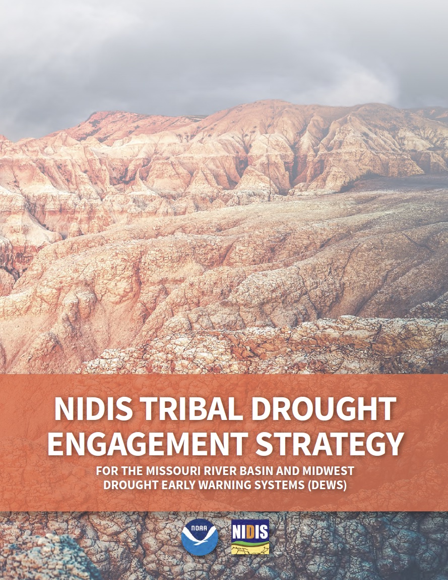 Cover page of the NIDIS Tribal Drought Engagement Strategy.