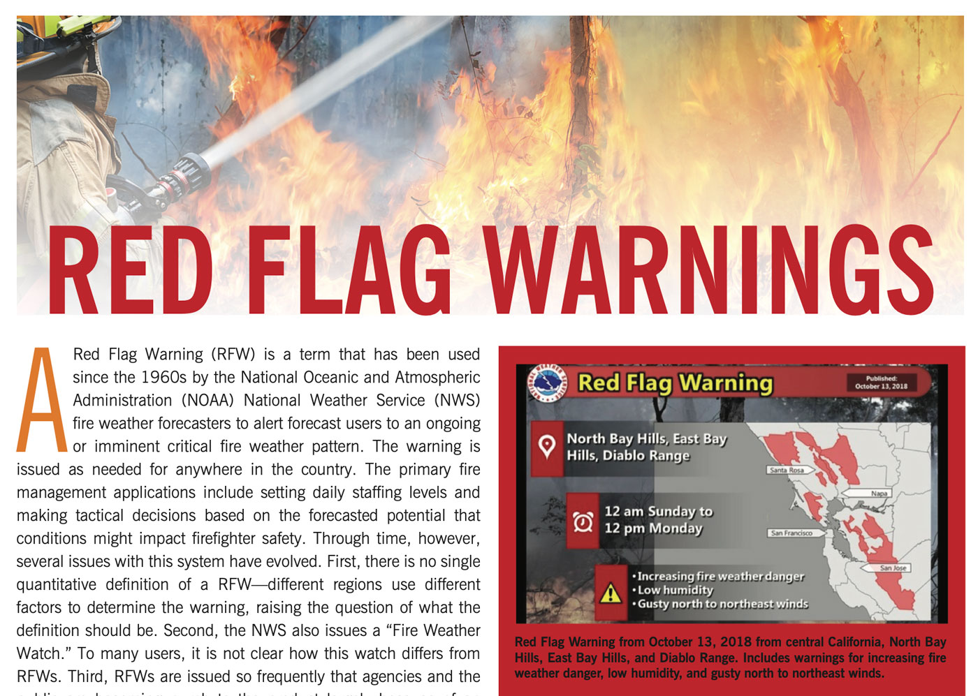 Addressing Challenges in Effective Red Flag Warning, May 27, 2020