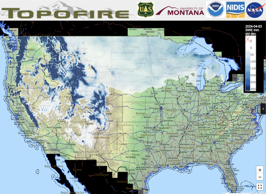 Topofire | Drought.gov