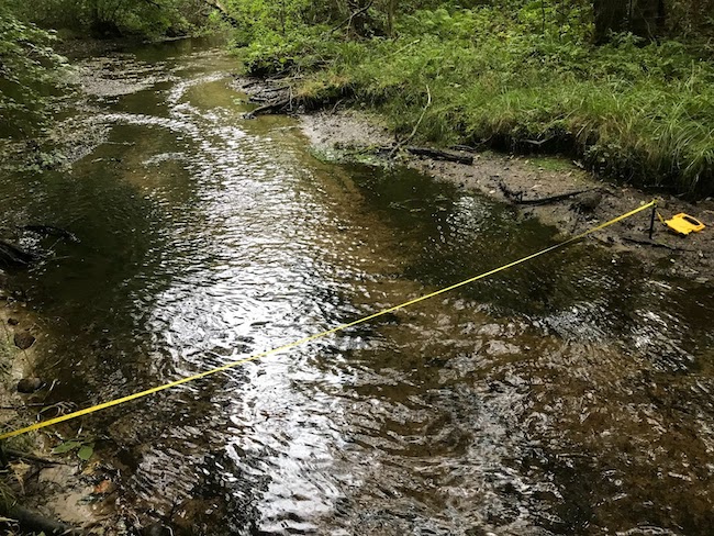 On October 4, a streamgage on the Herring River in Cape Cod recorded one of its lowest ever streamflows.