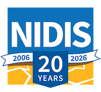 NIDIS 20th anniversary logo.