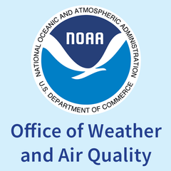 Office of Weather and Air Quality logo