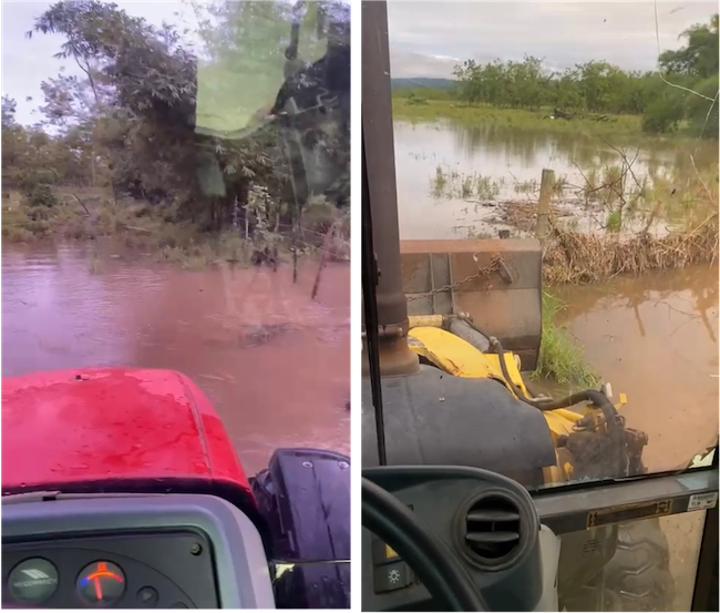 The agricultural region of Bajura, Cabo Rojo Puerto Rico experienced flooding around October 26-27.