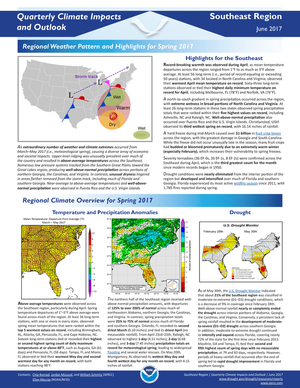 Southeast Spring Outlook June 2017