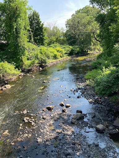 The Charles River in Medway, Massachusetts, showing low flow conditions on July 21, 2022.