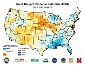 Quick Drought Response Index