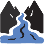 Icon representing runoff.