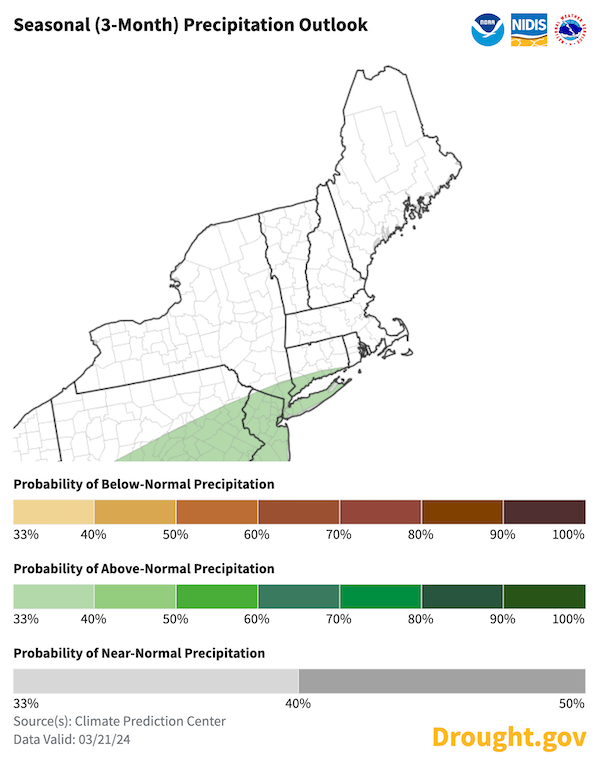 Drought Status Update for the Northeast | March 22, 2024 | Drought.gov