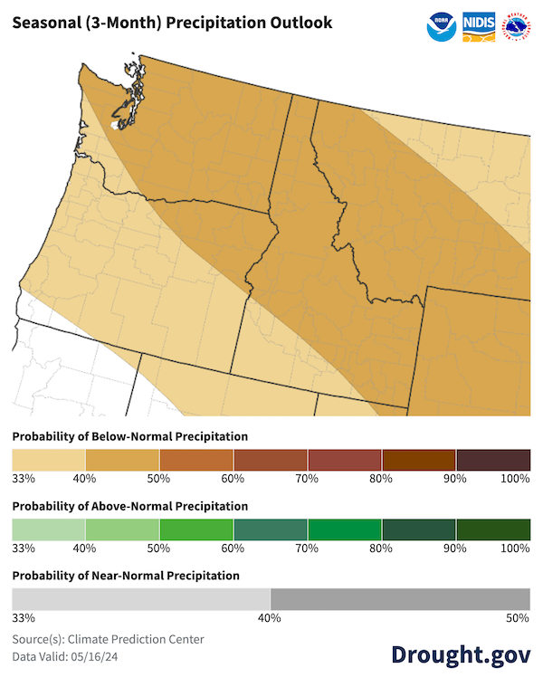 Drought Early Warning Update for the Pacific Northwest | June 6, 2024 ...