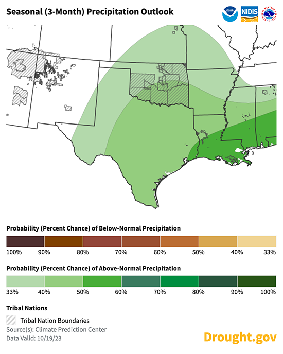 Southern Plains Drought Status Update | October 26, 2023 | Drought.gov
