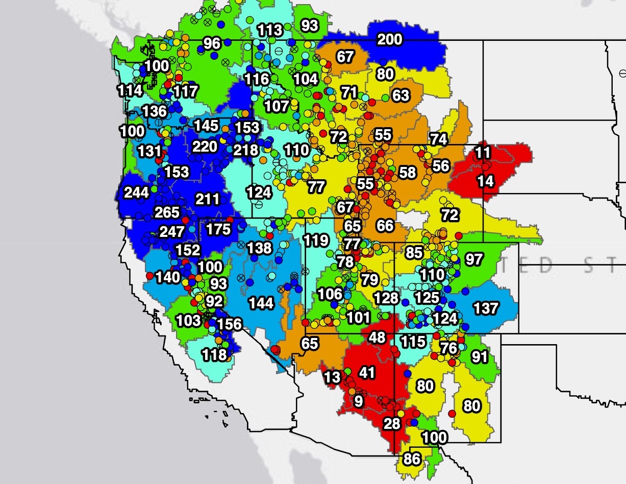 Snow Drought Current Conditions and Impacts in the West | December 11 ...