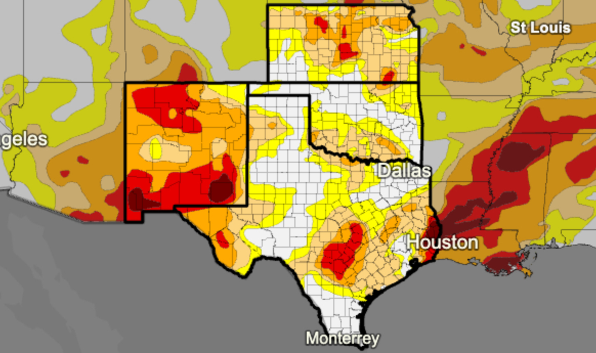 Drought Status Update for the Southern Plains | December 21, 2023 ...