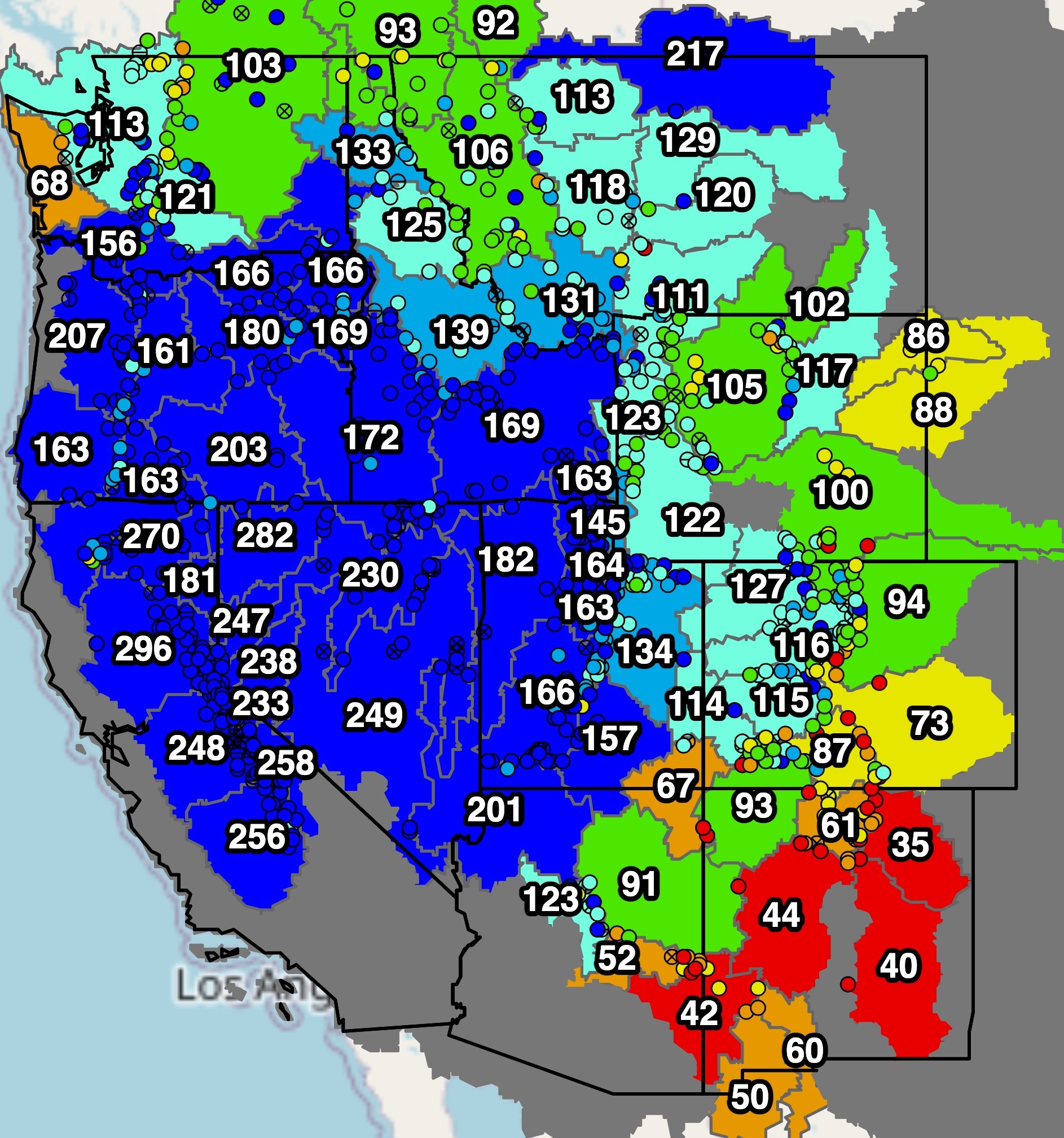 Snow Drought Current Conditions and Impacts in the West December 15