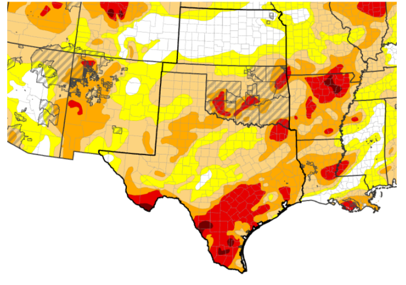 Drought Status Update for the Southern Plains | February 26, 2026 ...