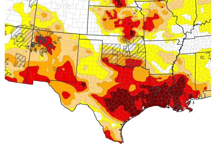 According to the September 19 U.S. Drought Monitor, 26.64% of the Southern Plains Drought Early Warning System region is in drought.
