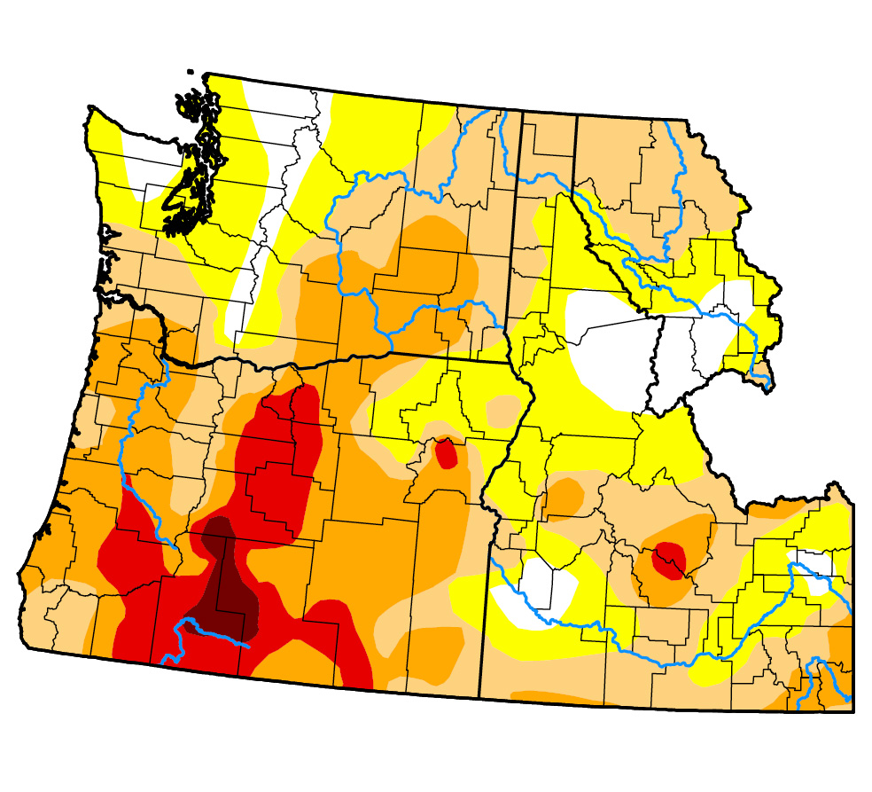 Drought Status Update for the Pacific Northwest | May 13, 2021 ...
