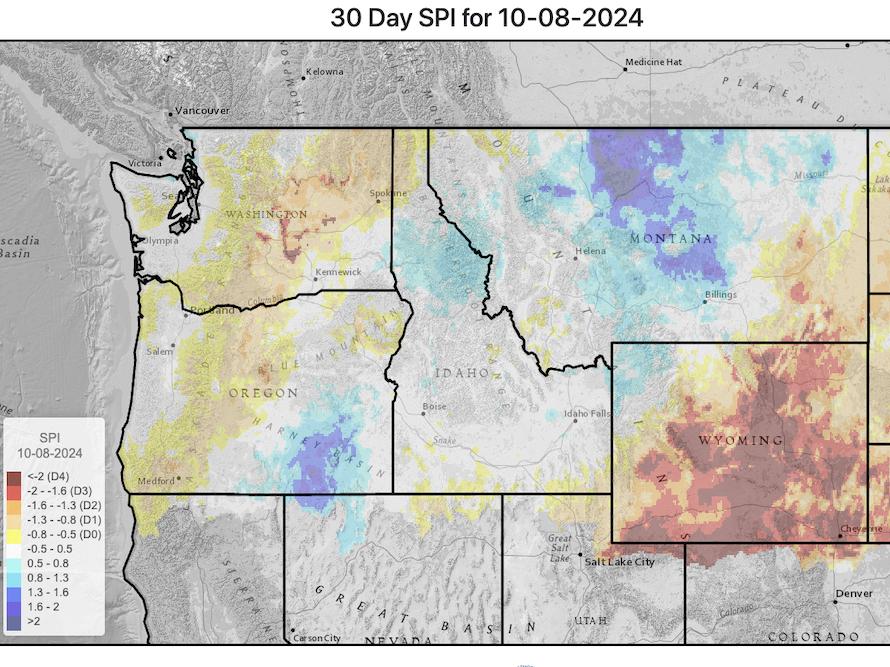 Upper Missouri River Basin Drought Indicators Dashboard | Drought.gov