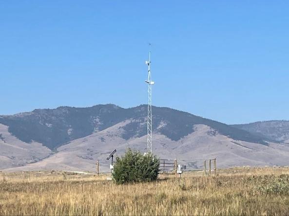  Montana Mesonet Station, September 18, 2025. Image Credit: Elise Osenga, CIRES/NOAA NIDIS.