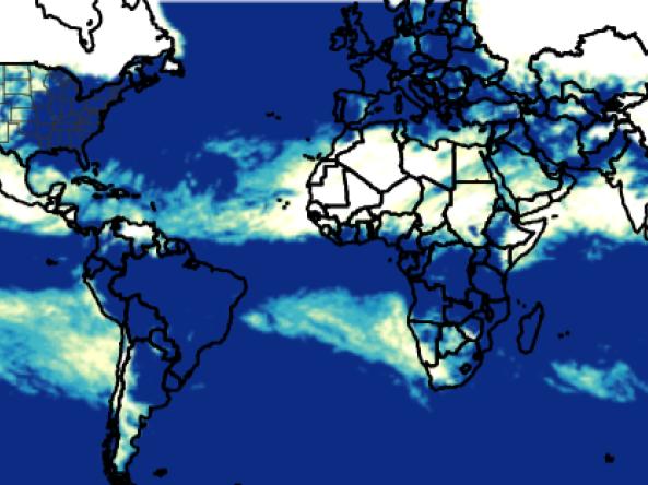 CMORPH 1-Month Precipitation