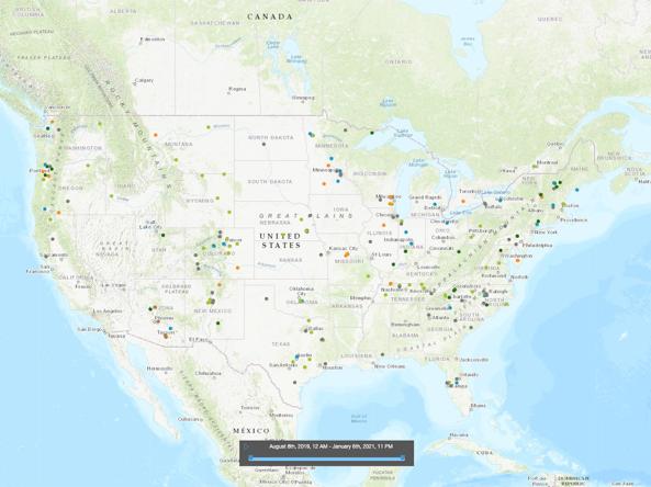 Visual Drought Atlas map of recent photos