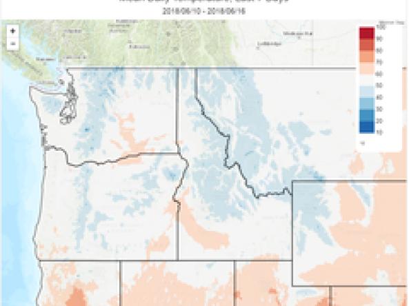 NW Climate Toolbox example image
