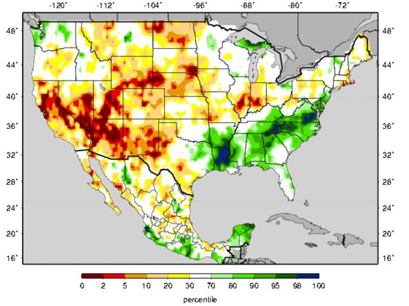 Experimental Surface Water Monitor example map