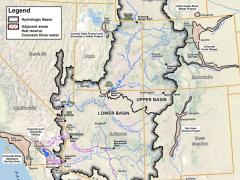 Colorado River Basin map
