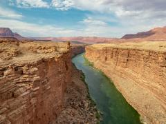 Colorado River flowing through Coconino County, Arizona