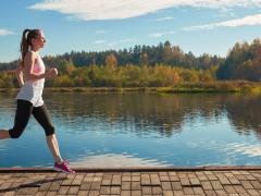 Running represents an element of public health.