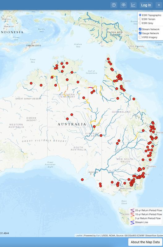 GEOGLoWS HydroViewer.