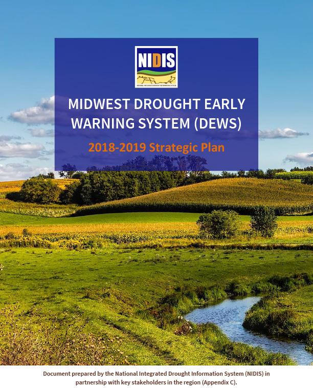 Front cover of the Midwest DEWS Strategic Plan