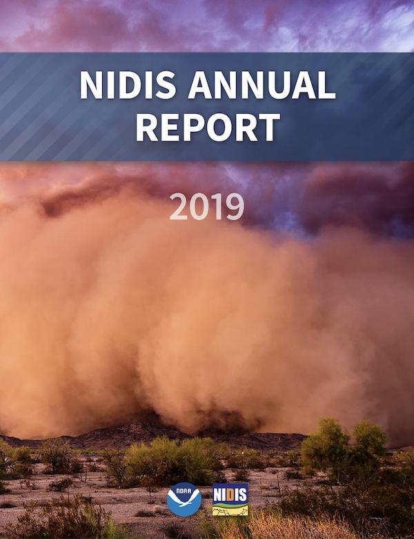 2019 NIDIS Annual Report cover page