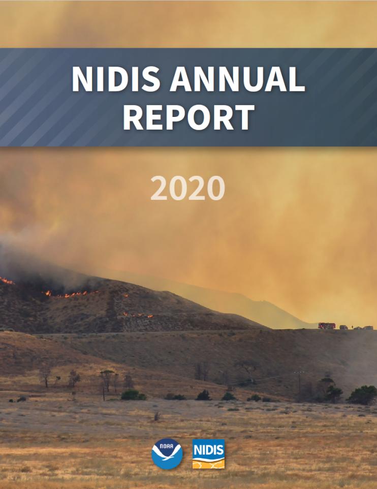 2020 NIDIS Annual Report cover page