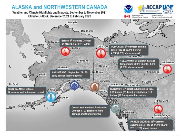 Example image of the Climate Impacts and Outlook report