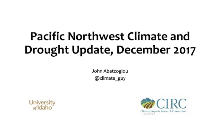 Year-End Climate Recap - December 2017