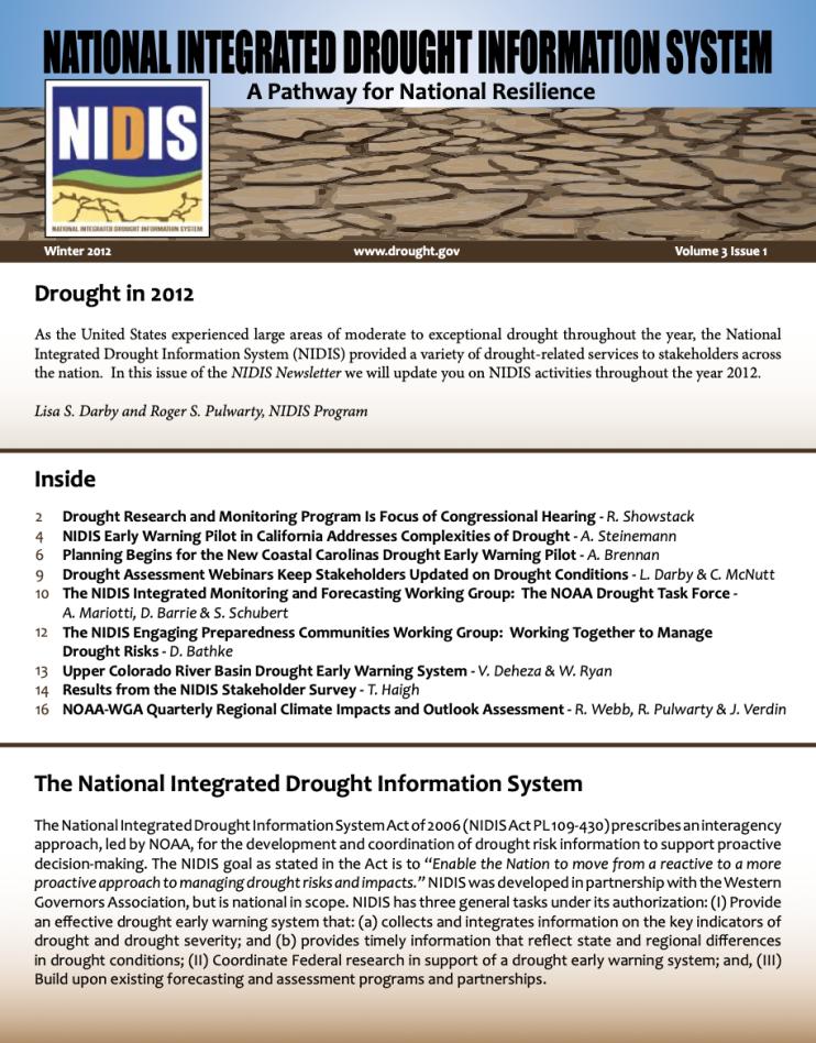 Cover page of Dry Times