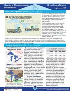 Preview of the Quarterly Climate Impacts and Outlook