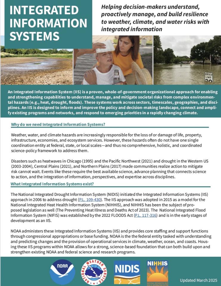First page of the handout, What Is an IIS?