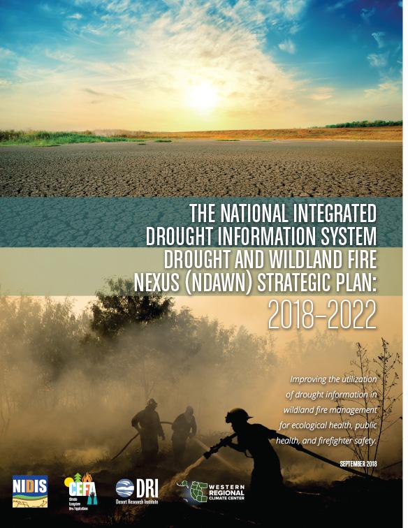 The National Integrated Drought Information System Drought and Wildland Fire Nexus (NDAWN) Strategic Plan: 2018–2022