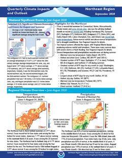 Preview of the Quarterly Climate Impacts and Outlook