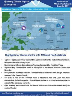 Preview of the Quarterly Climate Impacts and Outlook