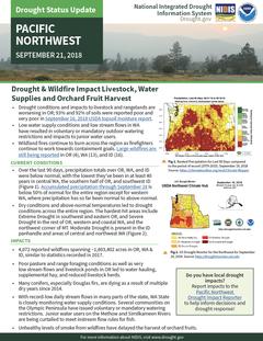 Preview of the drought status update