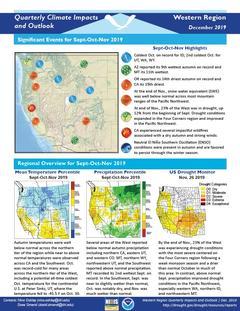Preview of the Quarterly Climate Impacts and Outlook for the Western Region