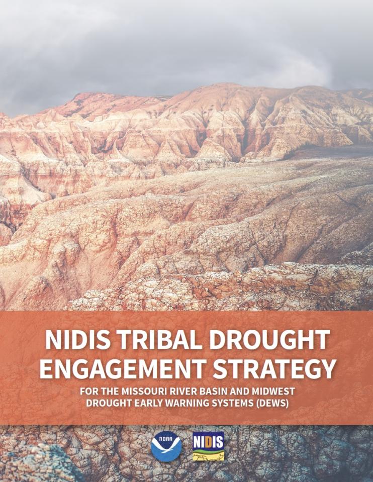 Cover page of the NIDIS Tribal Drought Engagement Strategy.