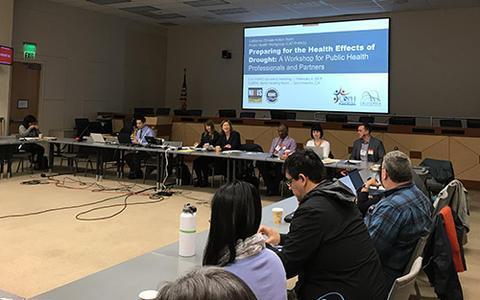 Participants during the workgroup meeting