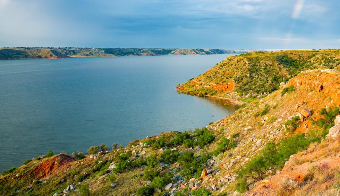 Lake Meredith National Recreation Area in Texas. Photo credit: Traveller70, Shutterstock.