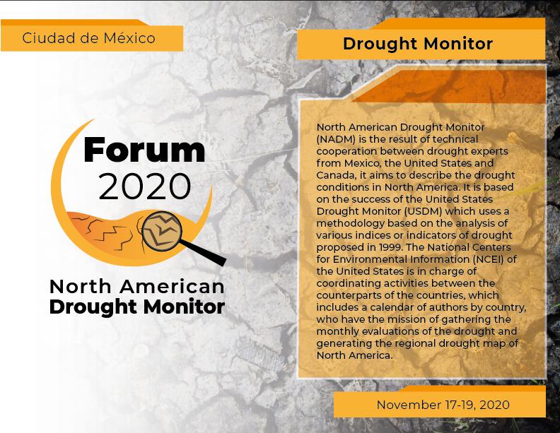Description of the NADM Forum 2020 and the cooperation between Mexico, Canada, and the U.S. to produce the NADM