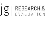 JG Research and Evaluation, LLC logo.